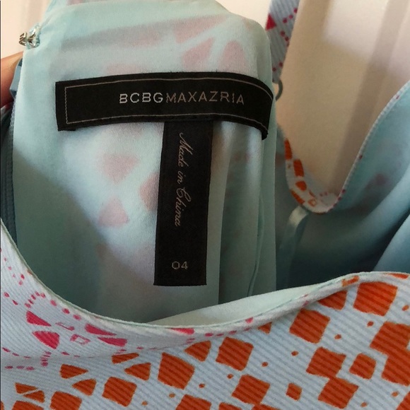 Danela Halter-Neck Geometric Print Cocktail Dress - Picture 6 of 6